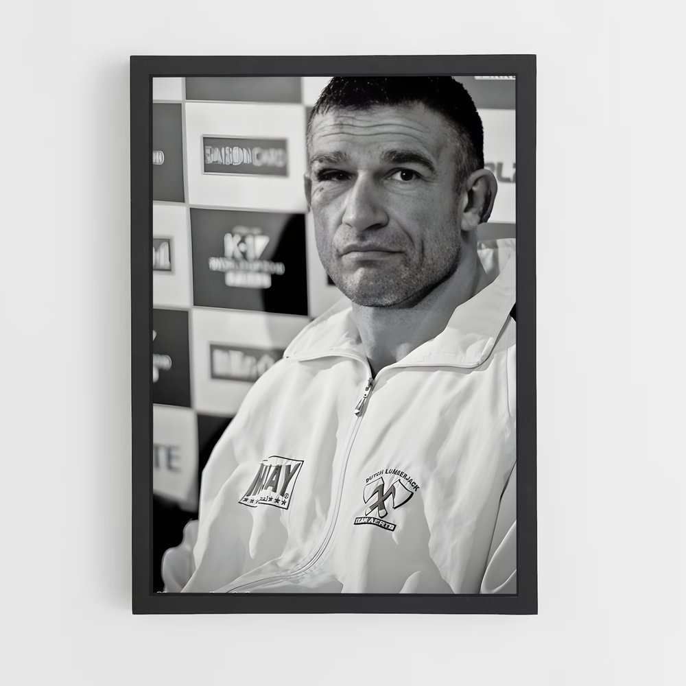 Poster Peter aerts pris – affiche Kick-boxing (vue 2)